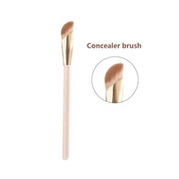 Pinceau professionnel rose nude pour fond de teint, correcteur, illuminateur et fard à paupières – Le best-seller des cosmétiques