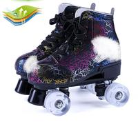 Patins à glace réglables pour enfants de haute qualité chaussures de patin à roulettes 4 roues