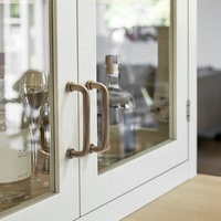Poignées et boutons de meuble JAYA en laiton antique, poignées de barre, poignées coquille et poignées anneaux pour cuisine, armoire, tiroir et mobilier