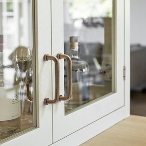 Jaya Chất Lượng Cao Sang Trọng Hiện Đại Ngăn Kéo Rắn Brass Vàng Kéo Knobs Nhà Bếp Chải Tủ Đồ Nội Thất Cửa Xử Lý - Product Image 3