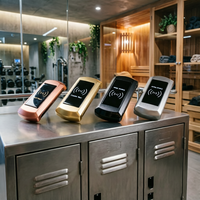 Wasserdichtes Smartes RFID-Sauna-Schrankschloss 13,56 MHz Zinklegierung Zugangsschloss für Fitness- und Spa-Schließfächer