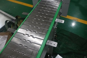 Transportador BIFA POM/equipo de transportador de placa de cadena de acero inoxidable línea de montaje de transportador de 90 grados - Product Image 6