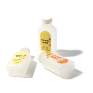 Custom <strong>Waterproof</strong> High Temperature Adhesive <strong>Label</strong> Juice <strong>Bottle</strong> Sticker For Beverage Packaging - Product Image 3