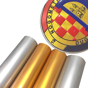 <span class=keywords><strong>Vinyle</strong></span> de transfert thermique souple UV PU/TPU imprimable or, argent, blanc, <span class=keywords><strong>repositionnable</strong></span>, 0,35 mm, 0,5 mm, 1,0 mm - Product Image 1