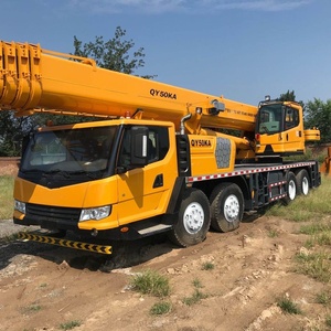 รถเครนบรรทุกมือสอง QY50KA ขนาด 50 ตัน พร้อมบูมไฮดรอลิกและตะขอสำหรับงานยกของหนัก - Product Image 6
