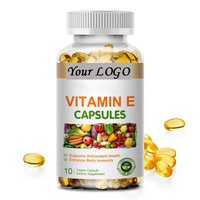 Capsules Molles d'Huile de Vitamine E à Marque Blanche OEM – Complément Éclaircissant pour la Peau – Bénéfices – Gélules Molles de Vitamine E 400 UI pour les Soins de la Peau