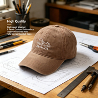 Cappellino da Baseball Sportivo in Suede Oxford a 6 Pannelli con Logo Ricamato 3D Personalizzato di Alta Qualità, Cappello Snapback Goffrato