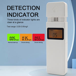 เครื่องวัดแอลกอฮอล์แบบพกพาสำหรับงานก่อสร้างถนนและจราจร รุ่น OEM ODM พร้อมจอแสดงผลดิจิตอล - Product Image 2