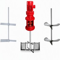 Agitateur à entrée supérieure 45 kW pour réservoir d'alimentation de densifiant, fabriqué en Chine