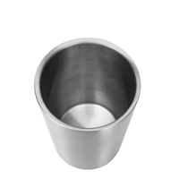 Seau à glace pour champagne en acier inoxydable 304, ensemble de bar, vente en gros d'usine