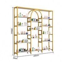 Meubles de salon de beauté, présentoir à cosmétiques, présentoir pour produits cosmétiques, soins de la peau, gloss à lèvres, présentoirs de maquillage