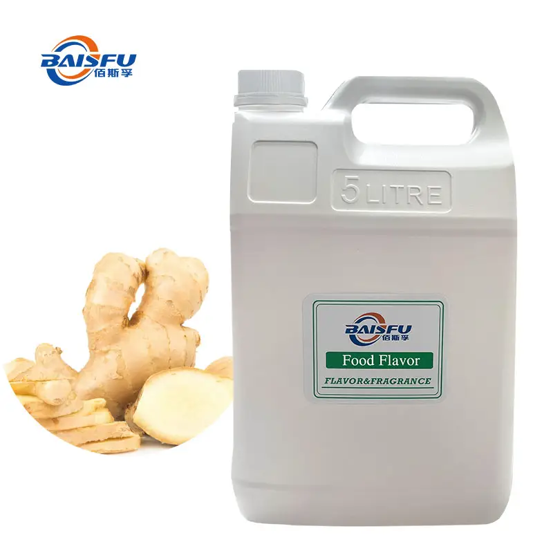 Venda quente Food Grade Sabores para Ginger Oil Sabor