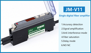 JIMOU <span class=keywords><strong>V11</strong></span> Amplificador de fibra óptica industrial Sensor de proximidad Alta sensibilidad - Product Image 4