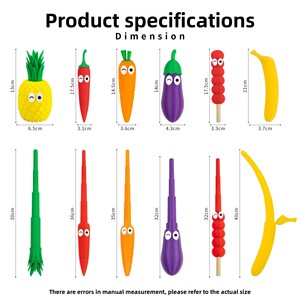 Épée télescopique banane imprimée en 3D 2026 – Décompression portable, simulation créative de fruits, accessoires, ornements, cadeaux, artisanat - Product Image 5
