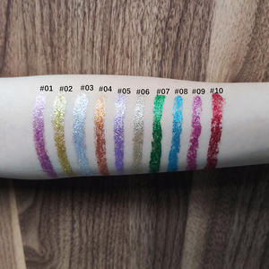 <span class=keywords><strong>Eyeliner</strong></span> liquide brillant diamant chimique à label privé, imperméable, longue durée, paillettes, 10 couleurs - Product Image 4