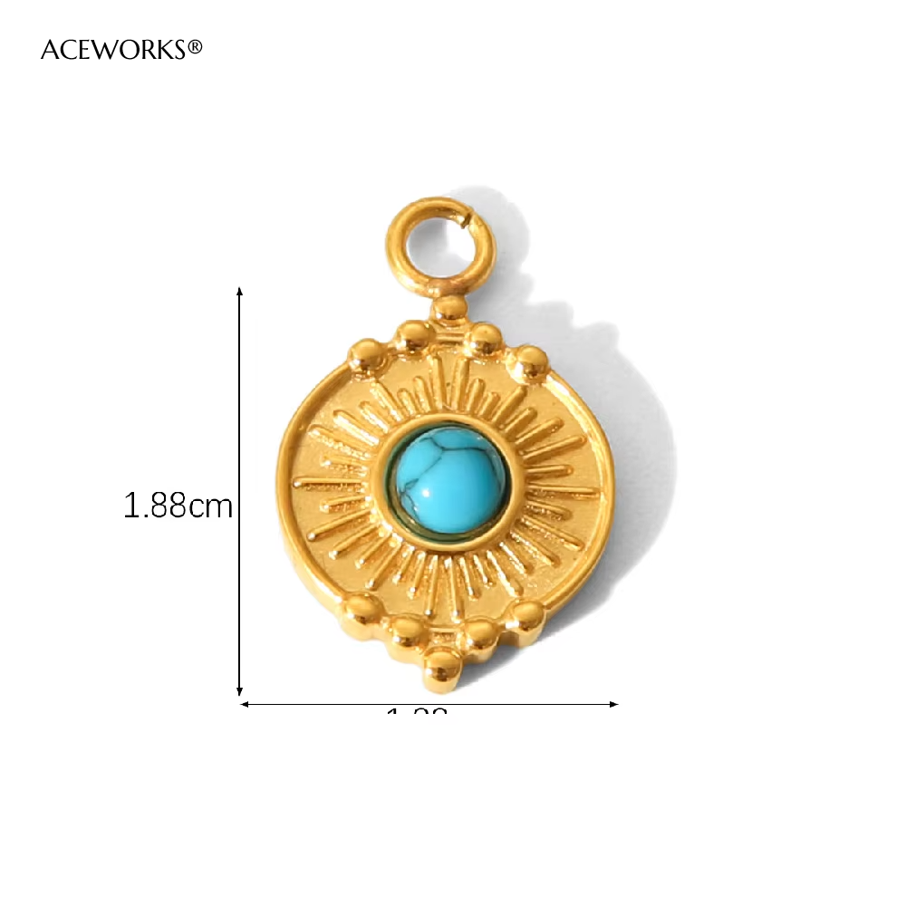 The Solar Compass Coin Charm