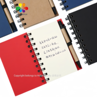 New Style Papier abdeckung Spiral bindung Anpassbare Spiral Notebook Mini Pocket A6 Notebooks für Studenten