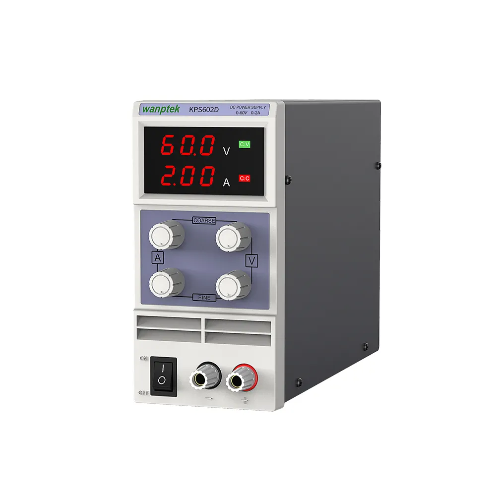 KPS602D DC 전압 안정기 스위칭 전원 공급 장치 0-60v/0-2a 조정 가능한 표준 출력 라인 110V220 변환