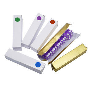Dados de Acrílico Estilo Casino de <span class=keywords><strong>19</strong></span> mm, de Alta Gama, Transparentes, con Bordes Afilados, Acabado Tipo Espejo, con Puntos Incrustados - Product Image 5