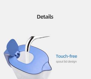 Pot <span class=keywords><strong>de</strong></span> filtre à eau grande maison 10 tasse <span class=keywords><strong>de</strong></span> 3 étapes avec filtre à eau le pot - Product Image 4