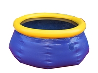 Tanque de Agua de PVC Jinlong de 6000L con Lona de PVC para Almacenamiento de Agua en Granjas