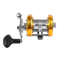 Moulinet de Surfcasting Haute Vitesse avec Bobine Entièrement Métallique 4+1BB, Frein 8kg, Rapport de Transmission 5.3:1 pour Pêche au Lancer, Jigging, Trolling en Lac, Eau Salée, Rivière