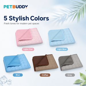 Stay Cool Summer Cooling Pet <b>Mat</b> Quilted Polyester Fiber Dog <b>Cat</b> Sleep Pad Crate Bed Blanket - Product Image 4