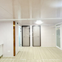 Vente directe d'usine Conteneur en acier extensible de 20 pieds et 40 pieds Maison préfabriquée Pod de couchage Hôtel Appartement Mini-maison convertie