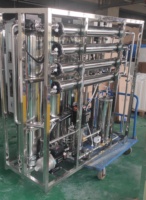 500 l 1000 l par heure système adoucisseur d'eau système de filtre à eau de puits d'osmose inverse à domicile 500 lph ro système pour l'eau potable