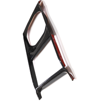 Suku Cadang Mobil ASLI Baru untuk Urus Carbon Fiber Rear Bezel Rear Drain Cup Holder