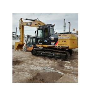 Excavatrice hydraulique sur chenilles Caterpillar 320D 2018 d'occasion, 20 tonnes, état d'origine, composants principaux : moteur, pompe, engrenages, haute performance - Product Image 1