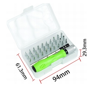 Kit <span class=keywords><strong>de</strong></span> tournevis <span class=keywords><strong>de</strong></span> précision 32 en 1, embouts magnétiques en acier CR-V, outil <span class=keywords><strong>de</strong></span> réparation pour téléphone, ordinateur portable, montre - Product Image 3