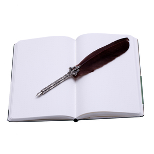 Kiaace premium capa dura de qualidade, eco amigável, tampa leatherette a5 pontilhada grade vazia forro escritório suprimentos de negócios livros de notas - Product Image 4
