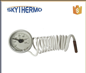 उच्च ग्रेड मूल्य सूची थर्मामीटर गोल तापमान गेज - Product Image 3