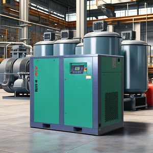 Compresseur d'air à vis à économie d'énergie 7/8/10bar 11kw 101/116/145 psi Type de compresseur à vis moteur IP54 pour équipement industriel - Product Image 1