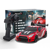 Coche de Carreras RC a Escala 1/20, Modelo de Vehículo Energético, con Luces, 4WD, Alta Velocidad, Control Remoto, Juguete Deportivo Eléctrico