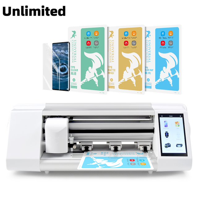 Mobile Phone Screen Protector Cutting Machine Hidrogel Maquin Intelligent Tpu Film Cutting Hydrogel Machine