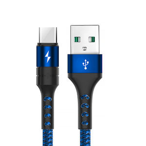 ขายร้อน1เมตร2เมตร3เมตร5A ชาร์จอย่างรวดเร็วสาย Usb C โอนวันที่รวดเร็วไนลอนถัก6a ประเภท C สายเคเบิ้ลสำหรับซัมซุงสาย Usb - Product Image 2