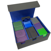 MIO 1200 + boîte de rangement de jeu de cartes personnalisée 6-en-1 boîte de pont Yugioh Portable pour jeu de société et stockage de cartes à collectionner