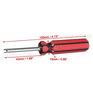 1pcs Auto Car Truck Bicycle Screwdriver Motorcycle Tire Repair Kit Metal Steel <b>Valve</b> Stem Core <b>Remover</b> Tire Repair Install <b>Tool</b> - Product Image 4