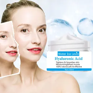La crème pour le visage à l'acide hyaluronique la plus vendue utilisée pour une hydratation durable du visage végétalien sans expérimentation animale 30ml