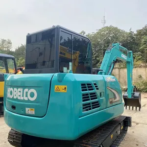 Original mini hot sale used excavators diggers second-hand machine crawler Kobelco SK60-8 for sale