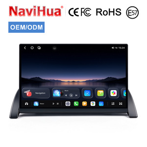 หน้าจอสัมผัส NaviHua ขนาด 12.8 นิ้ว รองรับ Carplay ระบบแอนดรอยด์ สำหรับความบันเทิงในรถยนต์ มัลติมีเดีย Carplay ระบบเสียงแอนดรอยด์ สำหรับรถยนต์ฮอนด้า พายล็อต ปี 2023-2025 - Product Image 1