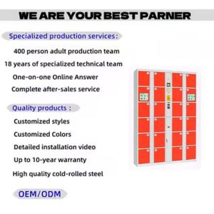 Unités de rangement, armoire, <span class=keywords><strong>casier</strong></span> électronique, serrure, <span class=keywords><strong>casier</strong></span> numérique rouge, boîte de livraison intelligente pour colis - Product Image 2