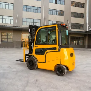 Çin çevre dostu yüksek gerilim elektrikli forklift 2t 3 ton 2000kg lityum pil forklift  satılık