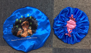 Bonnet en Soie Double Couche Personnalisé pour le Sommeil avec Logo – Vente en Gros Usine – Blanc, Noir, Rouge, Bleu - Product Image 3