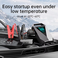 Neuheiten Mini-Auto-Starthilfe 14,8V 8000mAh 2000A Powerbank Luftkompressor Booster-Ladegerät