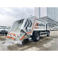 Compacteur de déchets diesel manuel JAC 4X2 6 m³ |   Véhicule de collecte des déchets urbains