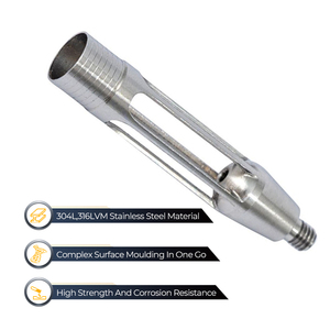 Herramienta de laboratorio Dental, postes de tornillo de acero inoxidable, poste de tornillo Dental de acero inoxidable, Material de titanio Cnc, pieza de mecanizado cnc de titanio - Product Image 3