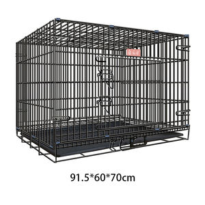 Cage pour animaux de compagnie de haute qualité, chenil de plusieurs tailles, <span class=keywords><strong>panier</strong></span> en fer pliable en métal bon marché, Cage pour <span class=keywords><strong>chien</strong></span> - Product Image 3
